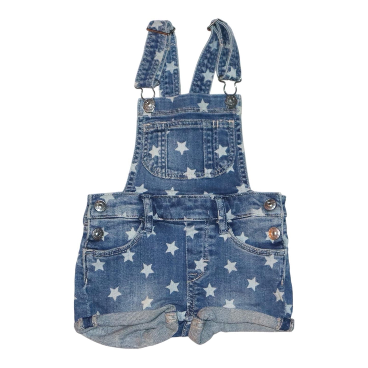 Hängselshorts från H&M - Storlek 92 - Blå