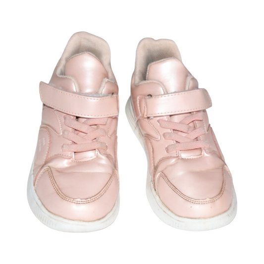 Sneakers - Storlek 31 (Innermått 18cm) - Ljusrosa & Vit
