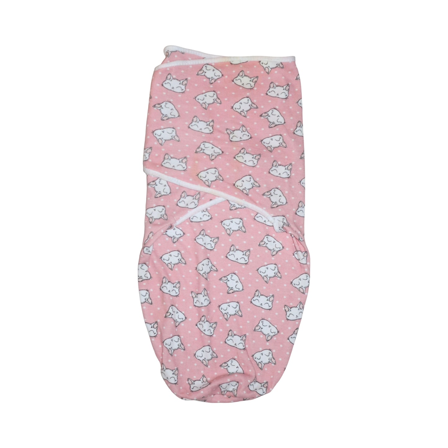 Bomull Sovpåse från lazyrhino - Storlek 56/62 (3Mån) - Rosa & Vit