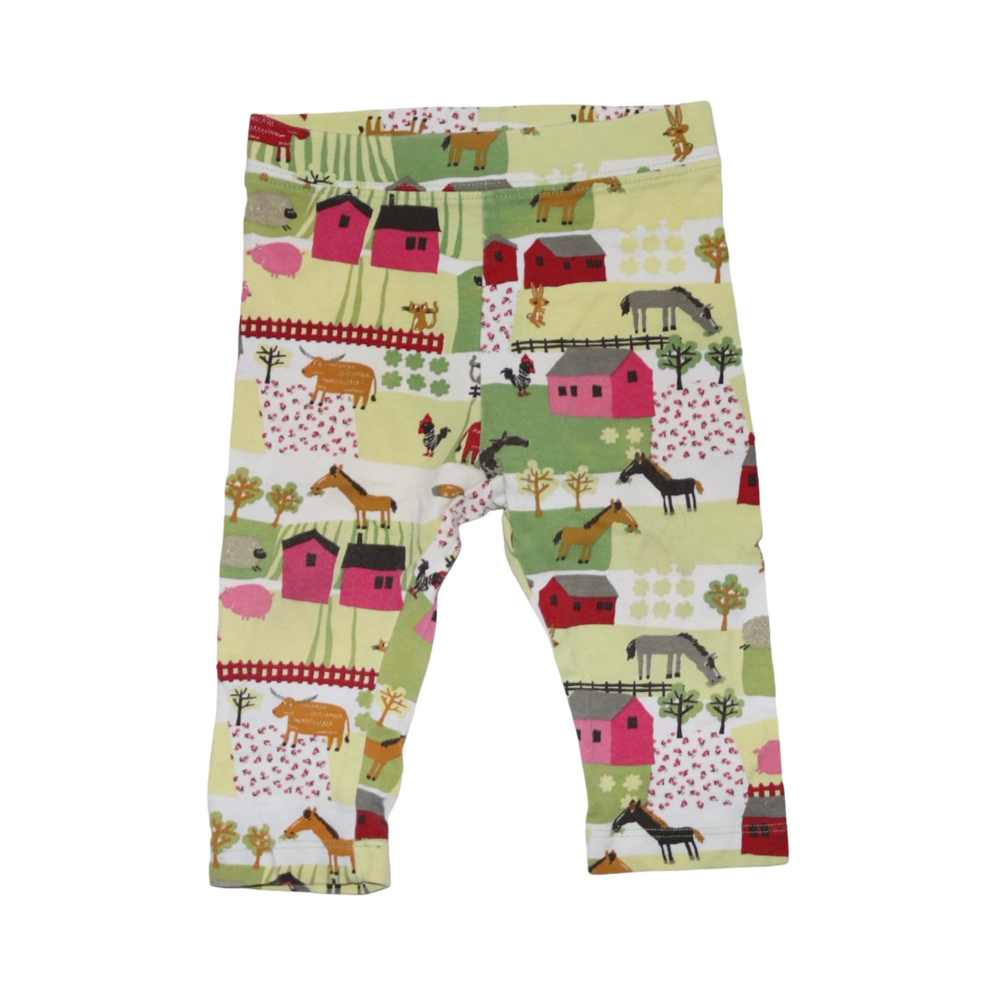 Tröja & Byxor Matchande Set frän H&M - Storlek 74 - Grön & Gul (Multi)