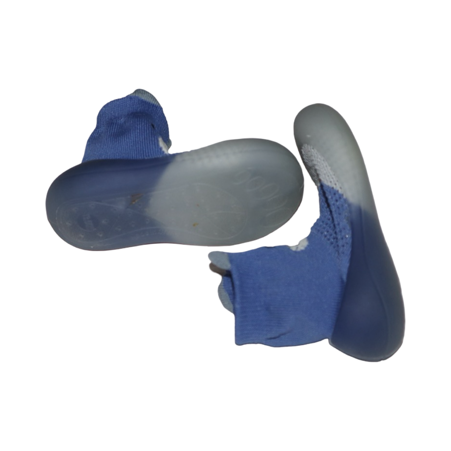 Mockasiner - Storlek 23/24 (Innermått 13.5cm) - Blå & Grå