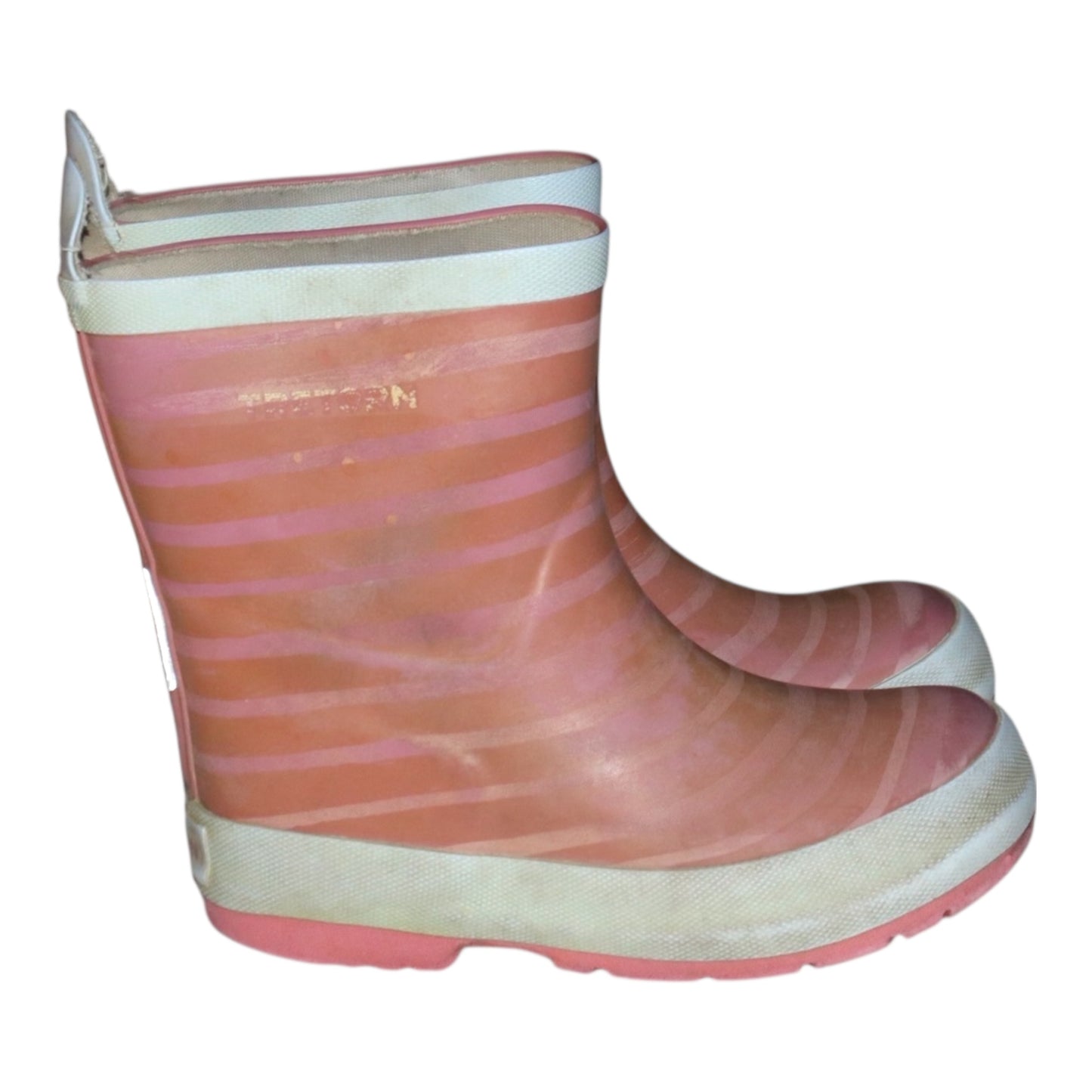 Ofodrade Gummistövlar från TRETORN - Storlek 27 (Innermått 17.5cm) - Rosa & Vit