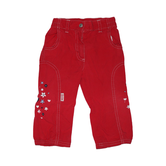 Byxor från Franklin the Turtle - Storlek 80 - Röd (Multi)
