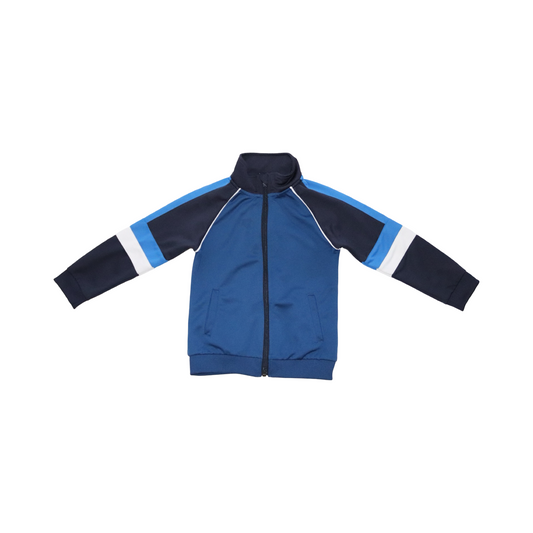 College Jacka från Cubus - Storlek 110/116 - Blå & Svart (Multi)