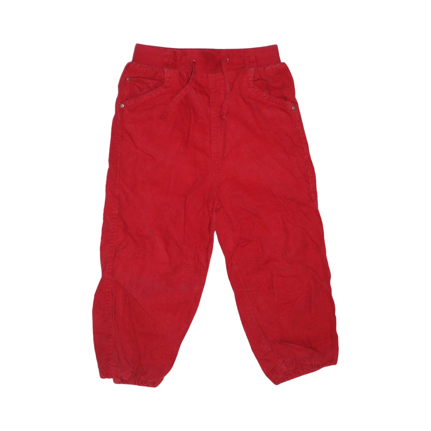 Fodrade Byxor (2 Pack) från H&M & mywear - Storlek 86 - Mörkgrå & Röd