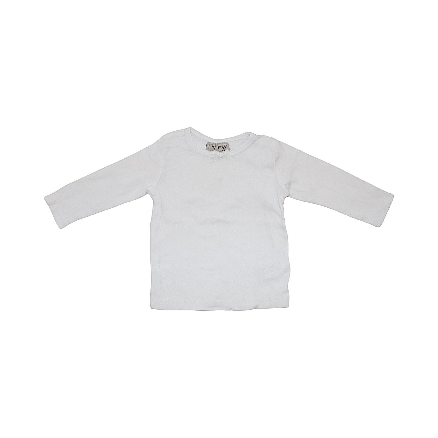 T-shirt & Byxor Matchande Set från next & So Cute - Storlek 68 - Vit & Ljusrosa