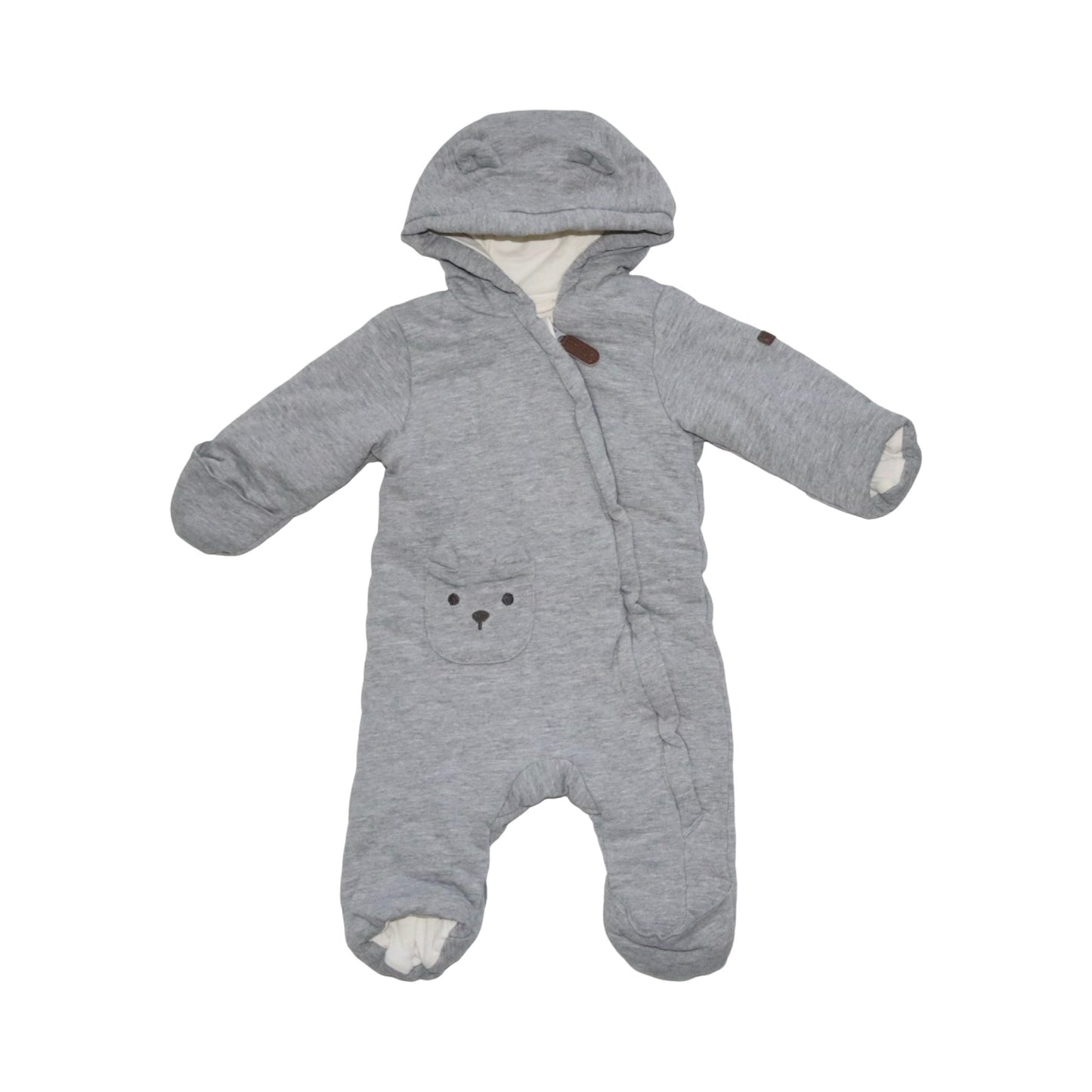 Mjuk Overall från newbie - Storlek 56 - Grå