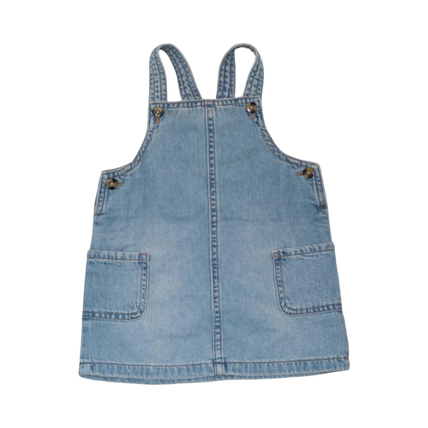 Jeans Hängsel Klänning från H&M - Storlek 74 - Ljusblå