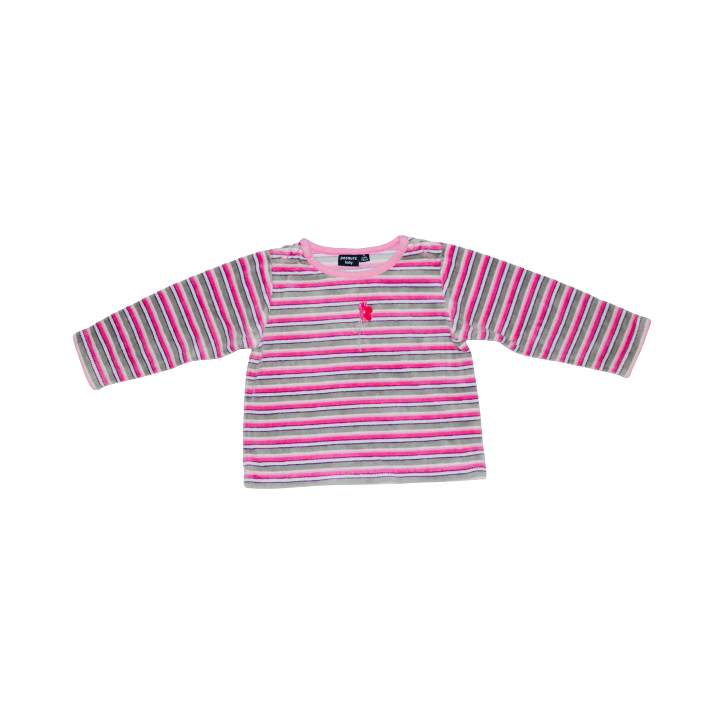 Tröja från peanuts - Storlek 74 - Rosa & Grå (Multi)