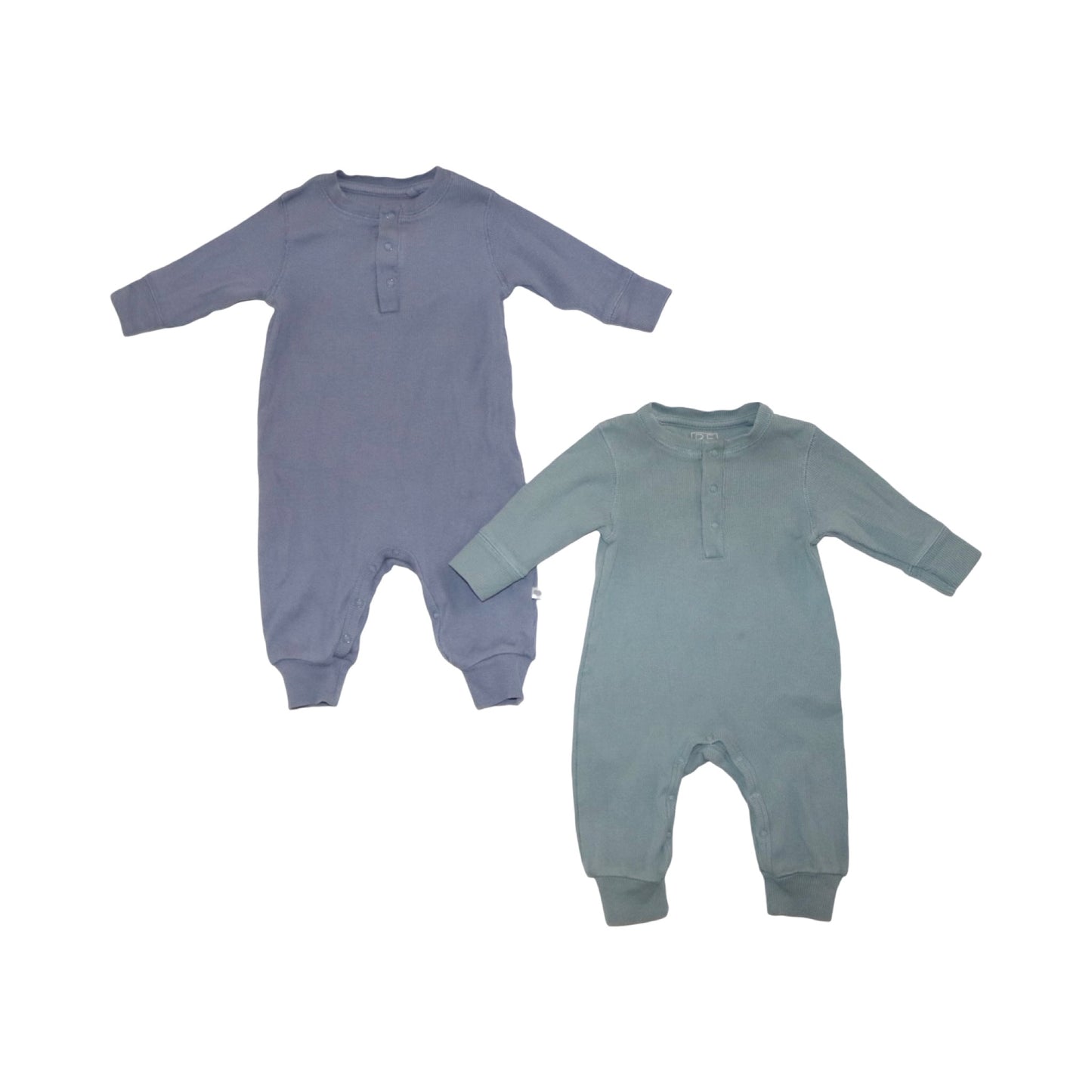 Pyjamas (2 Pack) från BEBE - Storlek 60 - Blå & Gron