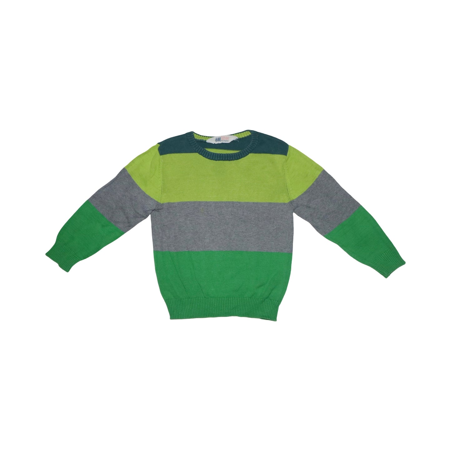 Tröja från H&M Storlek 98/104 - Grön & Grå