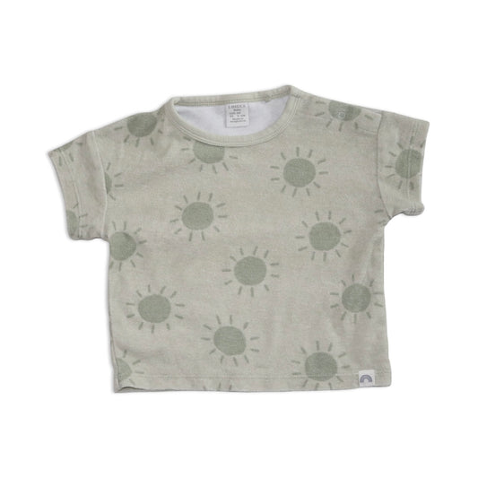 Kortärmad T-shirt från LINDEX - Storlek 68 - Ljusgrön