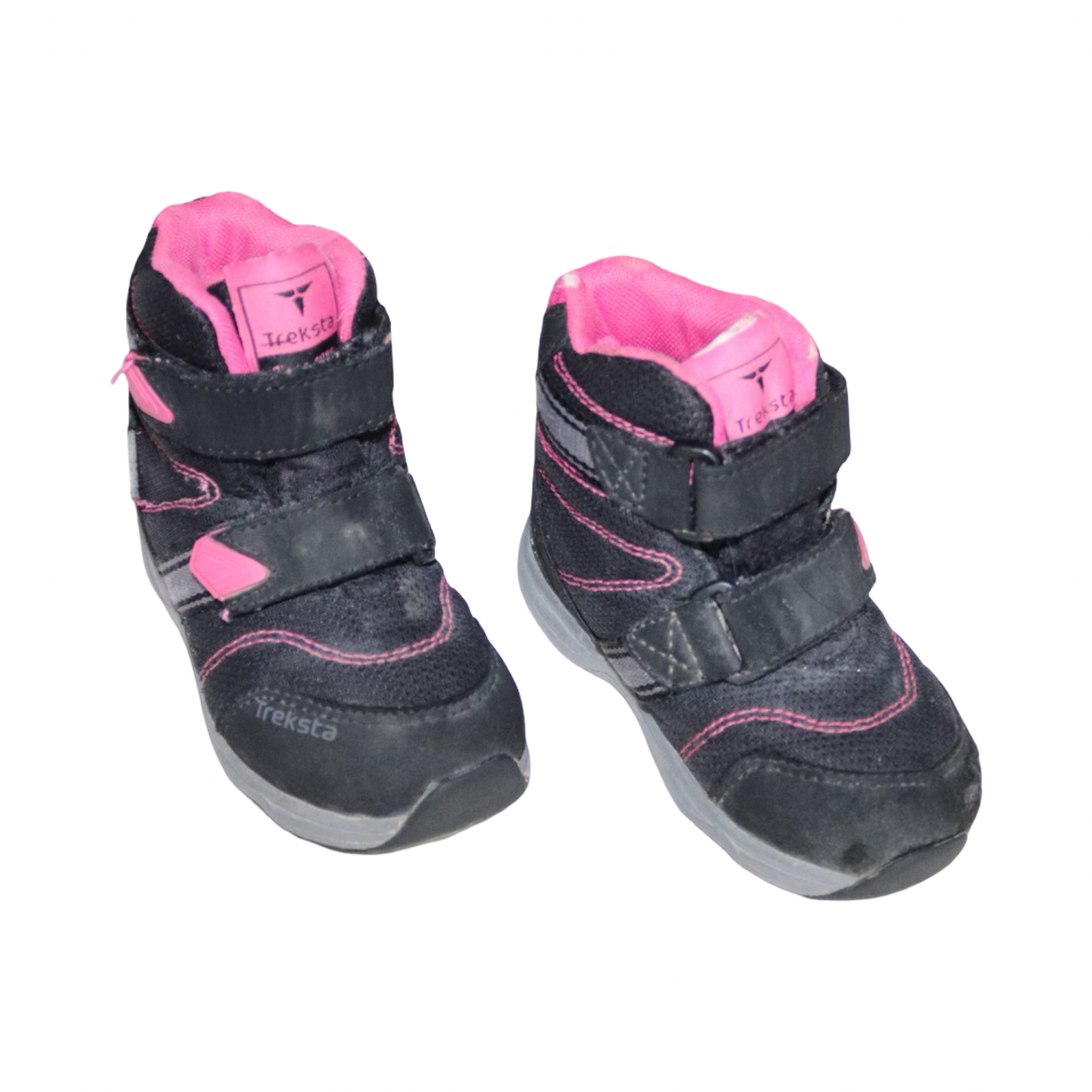Vinterkängor från Treksta - Storlek 23 (Innermått 14cm) - Rosa & Svart