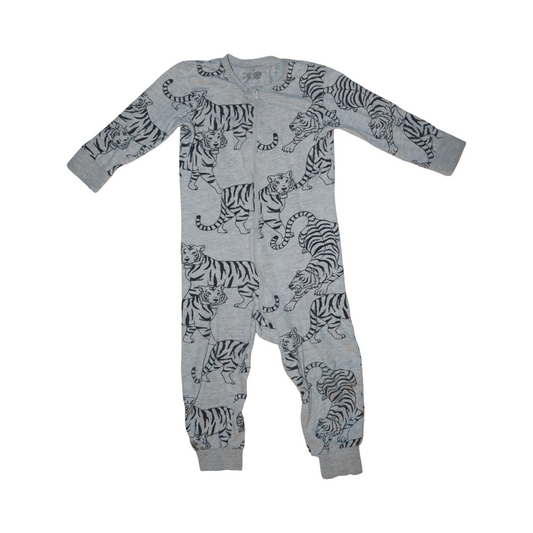 Pyjamas från LINDEX - Storlek 92 - Grå & Svart