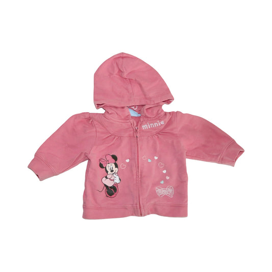 Minnie Mjuk Jacka från DISNEY - Storlek 74 - Rosa (Multi)