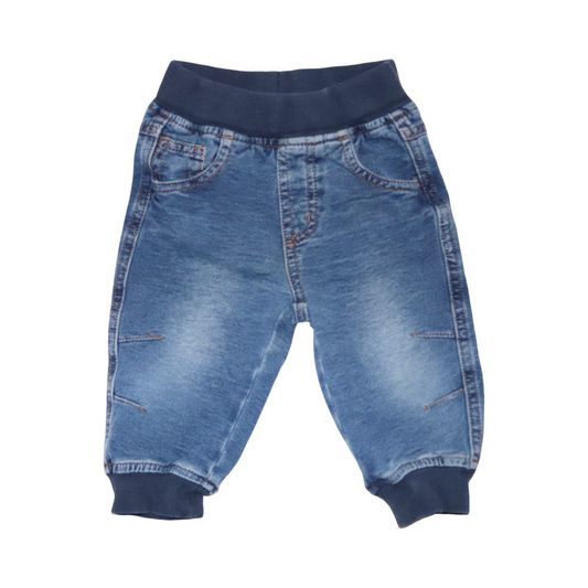Jeans Byxor från LINDEX - Stolek 68 - Blå & Mörkblå