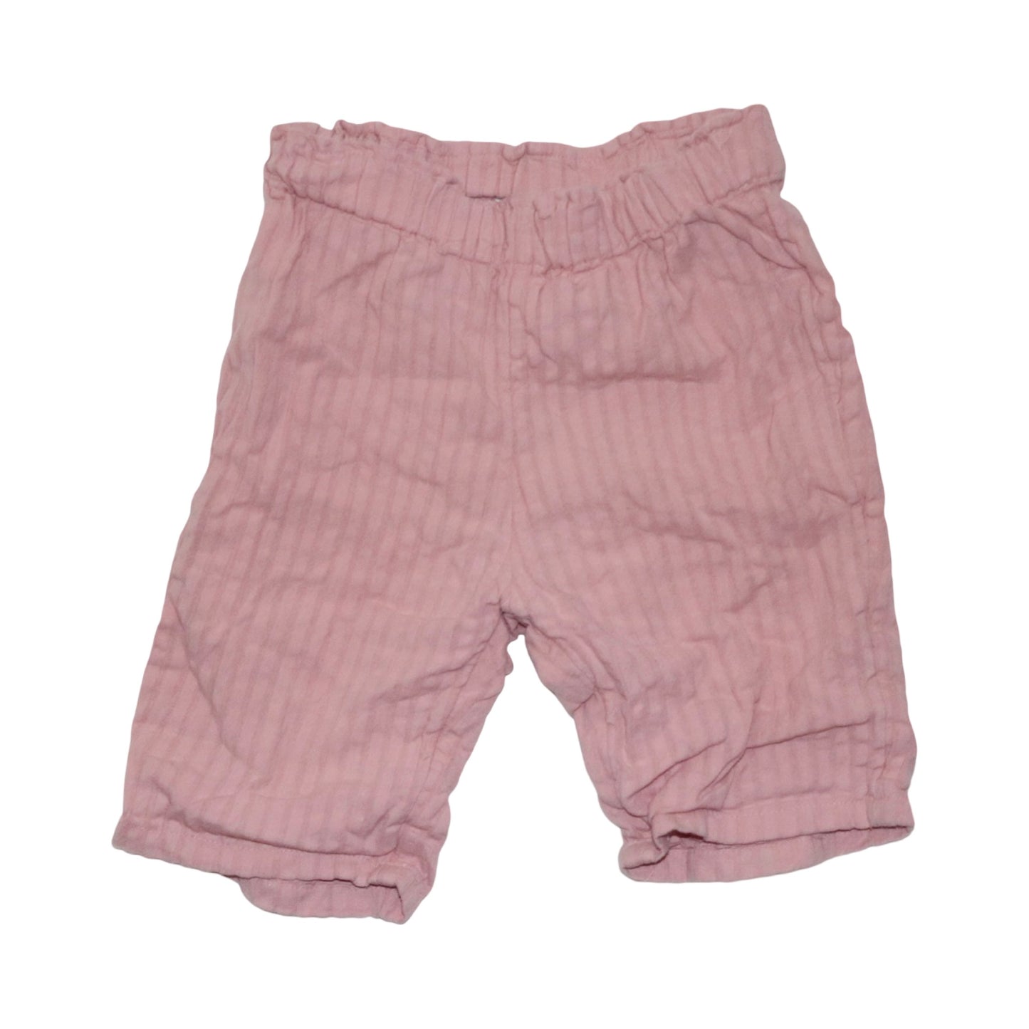 Linne Klänning & Byxor Matchande Set från H&M - Storlek 68 - Rosa