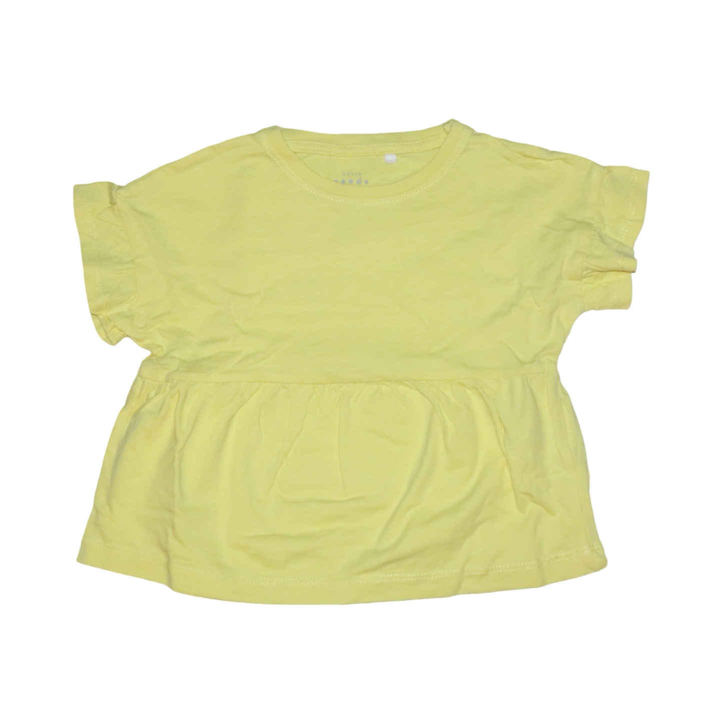 Kortärmad Blus (2 Pack) från name it - Storlek 92 - Gul & Orange