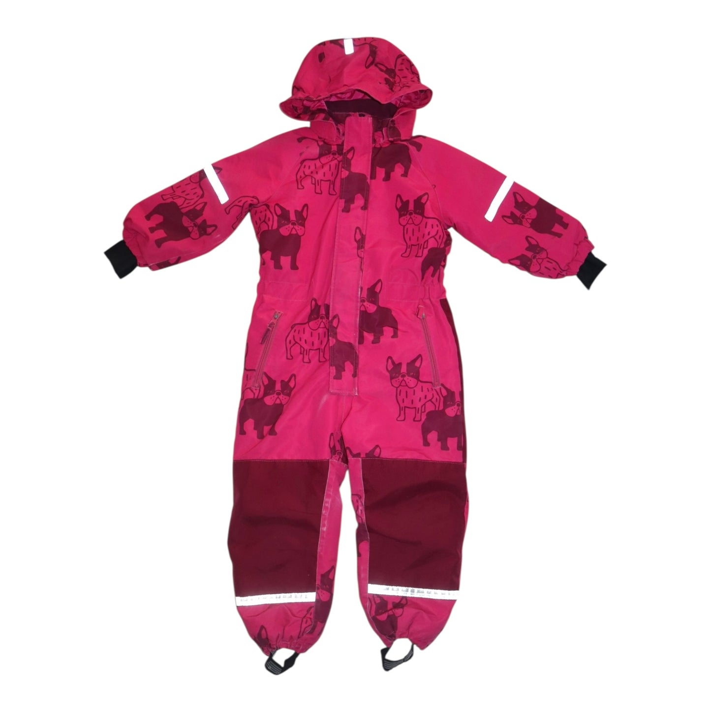 Vinteroverall från LINDEX - Storlek 110 - Rosa &  Röd