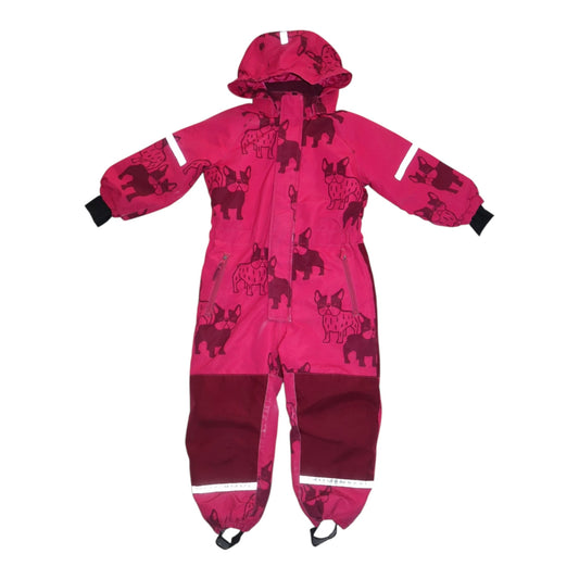 Vinteroverall från LINDEX - Storlek 110 - Rosa &  Röd