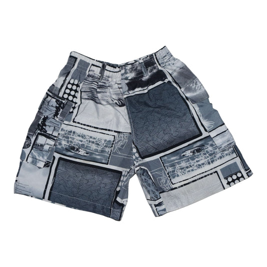 Bad Shorts - Storlek 110 - Vit & Svart