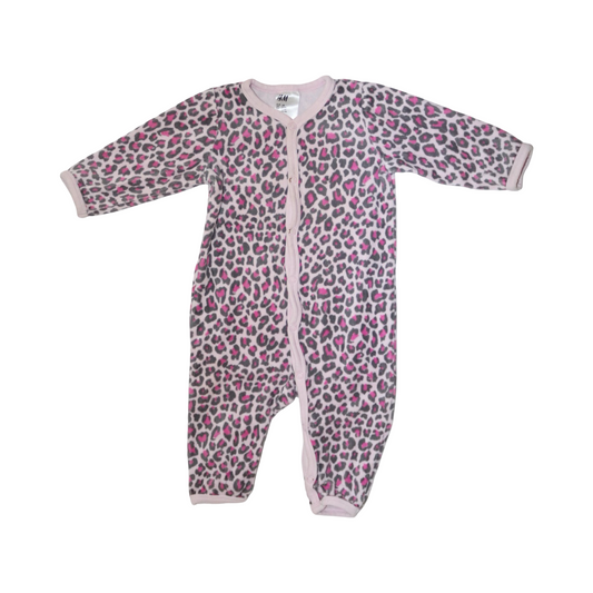 Långärmad Pyjamas från H&M - Storlek 68 - Rosa (Multi)