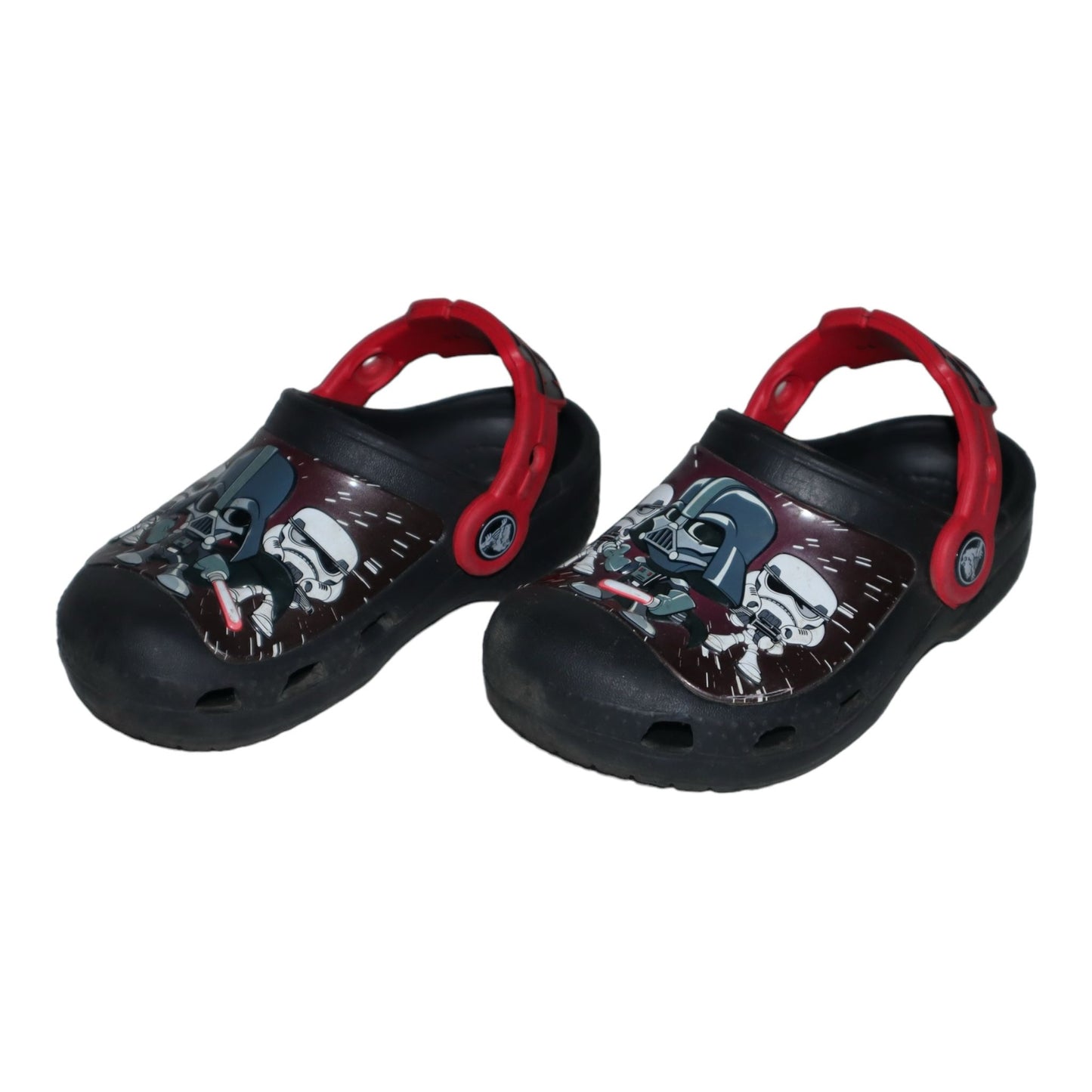 STAR WARS Tofflor från Crocs - Storlek 24/25 (Innermått 14.3cm) - Svart