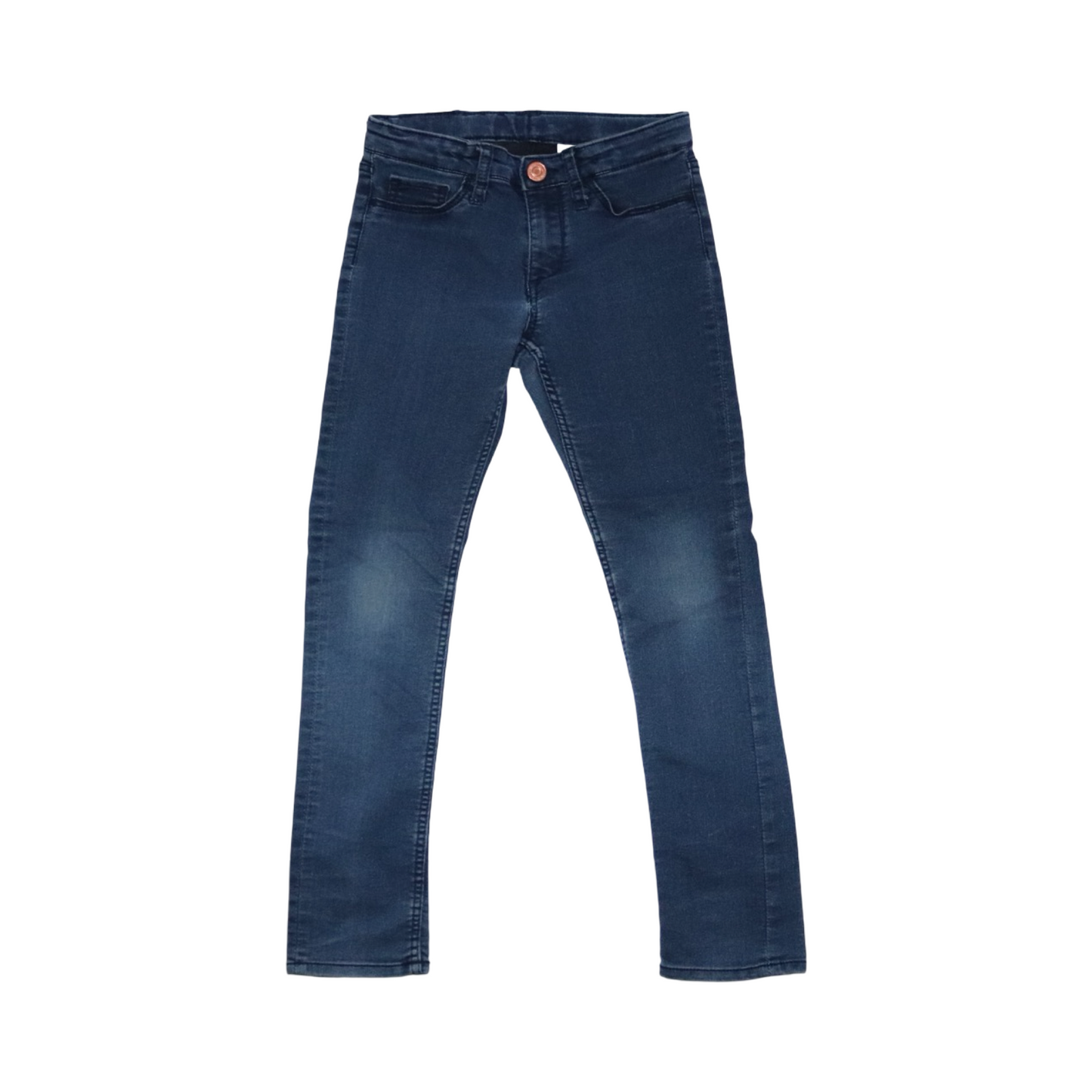 Jeans Byxor från H&M - Storlek 128 - Mörkblå