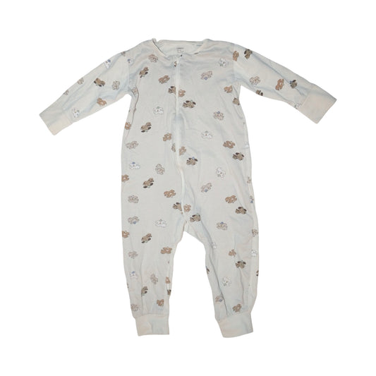 Pyjamas från LINDEX - Storlek 92 - Benvit (Multi)