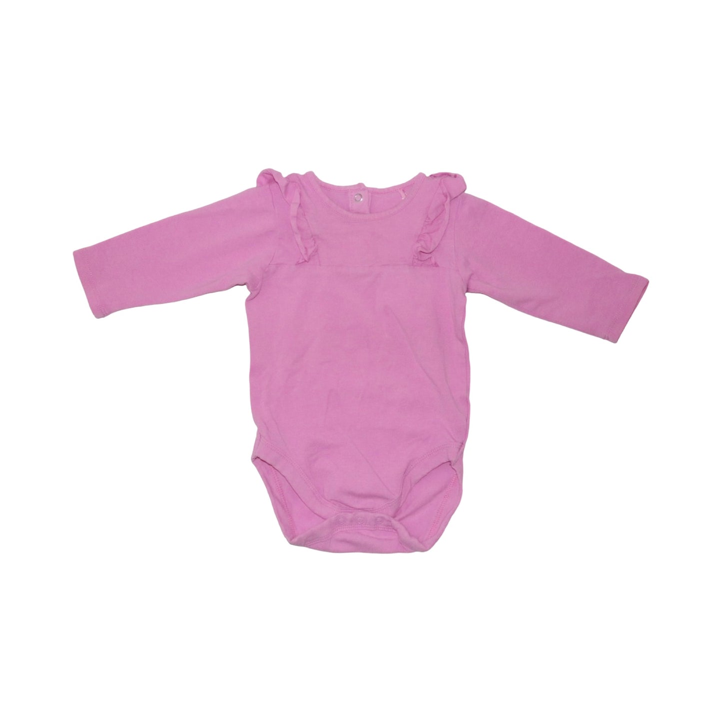 Långärmad Body (2 Pack) från COOL CLUB & LINDEX - Storlek 68 - Rosa & Ljusrosa