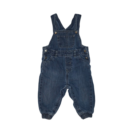 Fodrade Hängselbyxor Från LINDEX - Storlek 80 - Blå