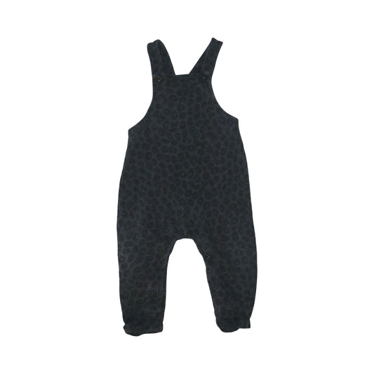 Hängselbyxor Från ICA eco - Storlek 80 - Mörkgrå & Svart