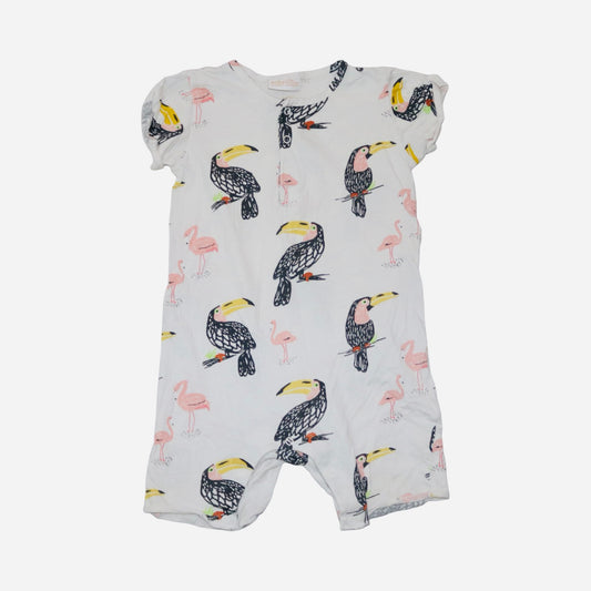 Pyjamas från LINDEX - Storlek 86 - Vit & Svart (Multi)