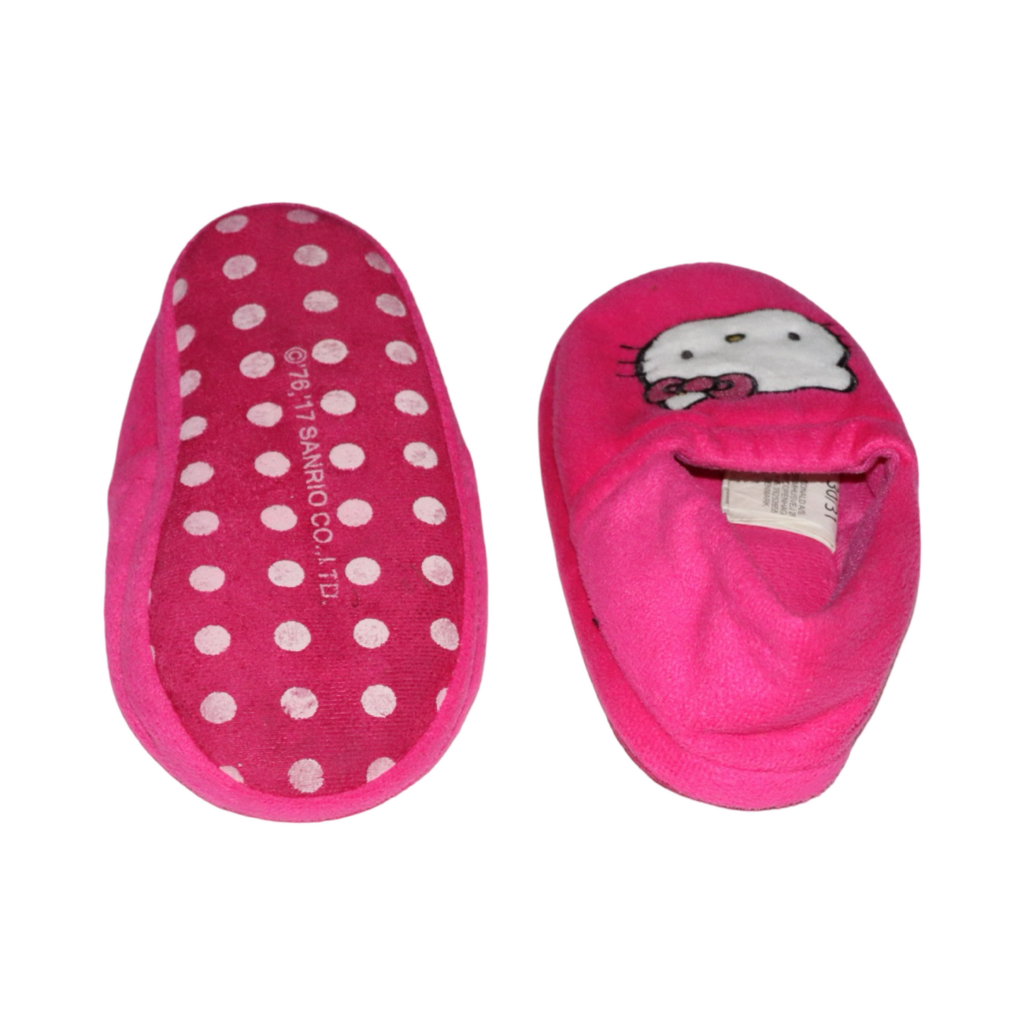 Tofflor från HELLO KITTY - Storlek 30/31 (Innermått 20cm) - Rosa & Vit