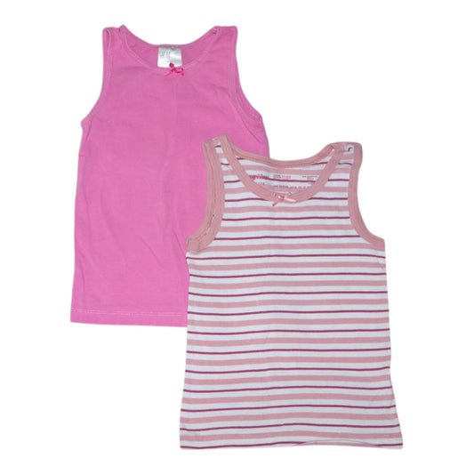 Linne (2 Pack) från H&M & Lupilu - Storlek 98/104 - Rosa