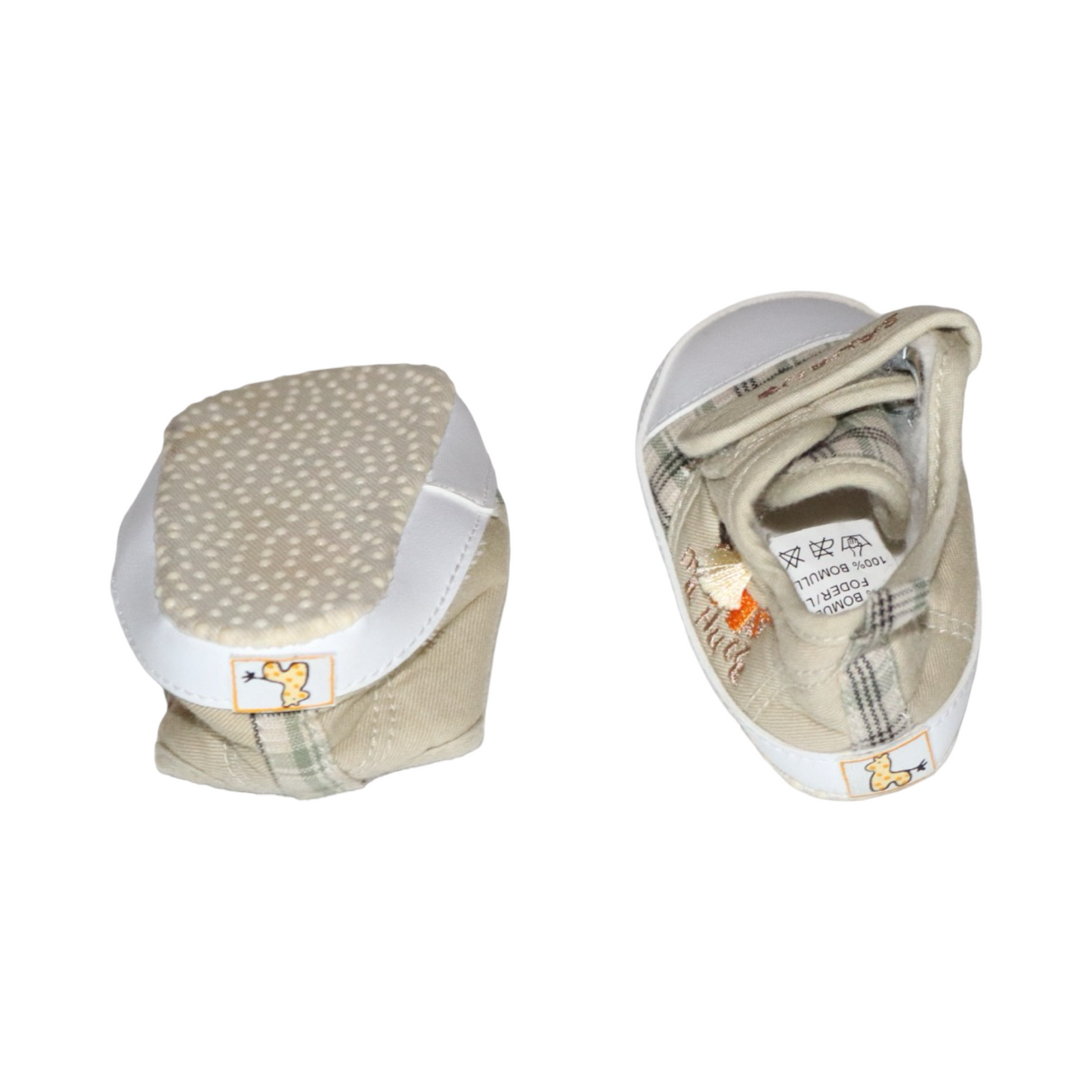 Sneakers från SAVANE - Storlek 62/68 - Beige & Vit (Multi)