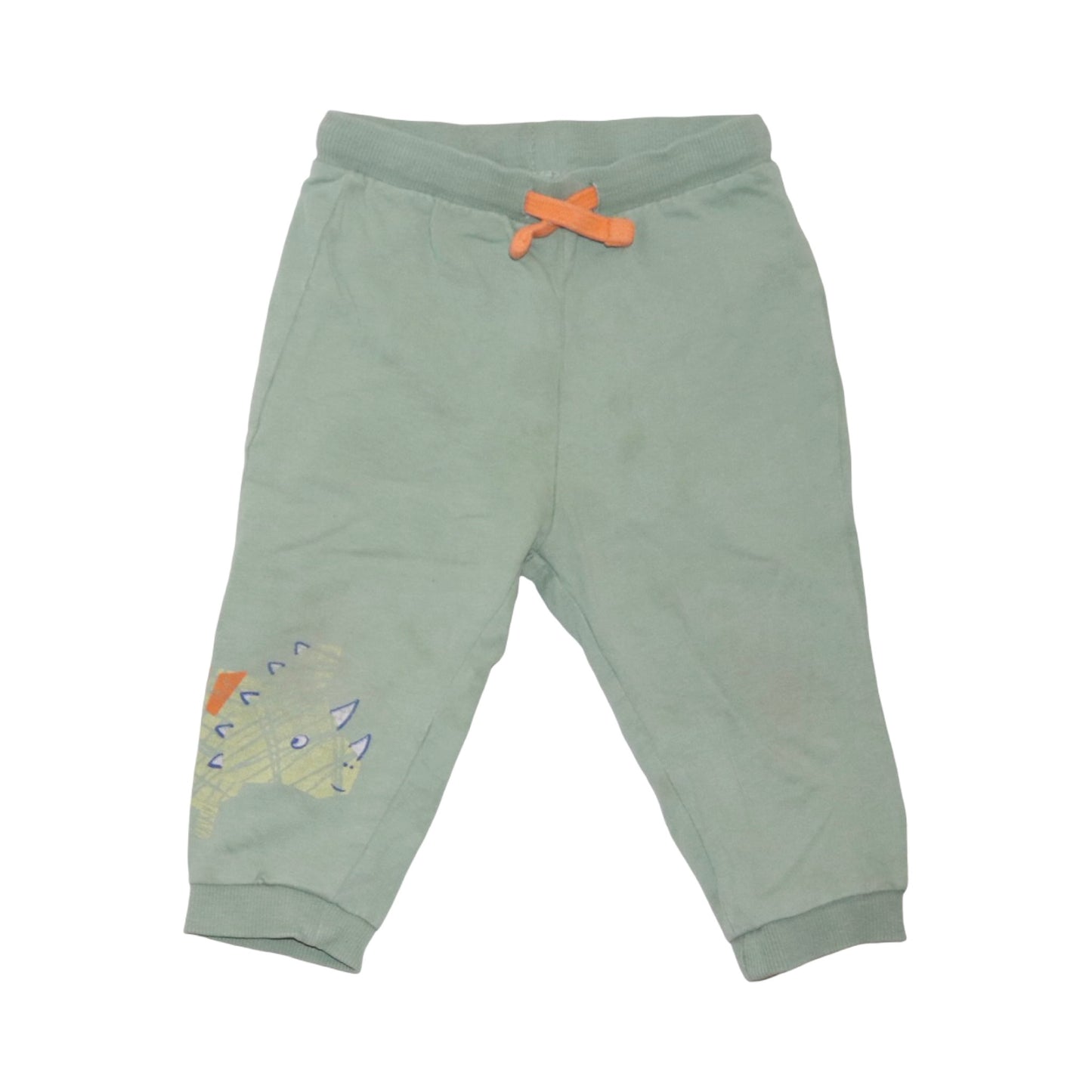 Byxor (2 Pack) från So cute - Storlek 80 - Ljusgrön & Ljusgrå (Multi)