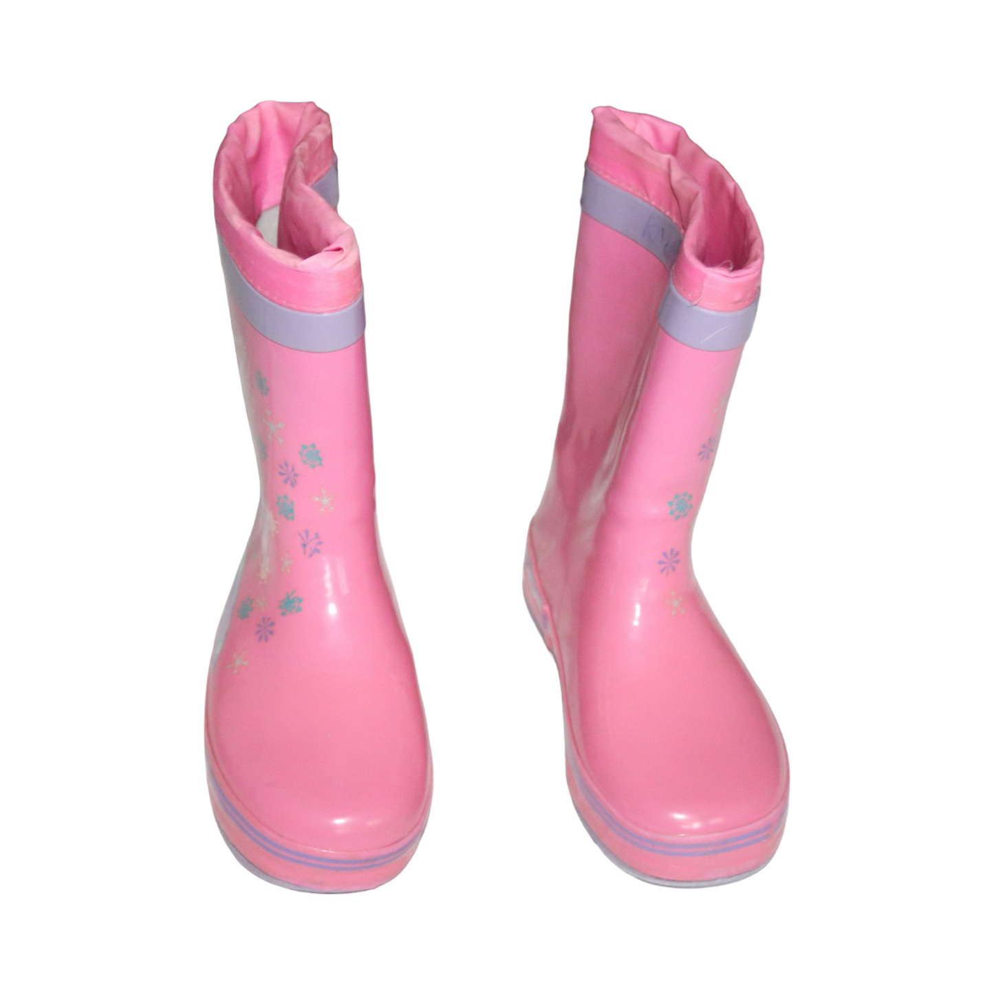 Fodrade Gummistövlar från FROZEN DISNEY - Storlek 29 (Innermått 19.5cm) - Rosa (Multi)