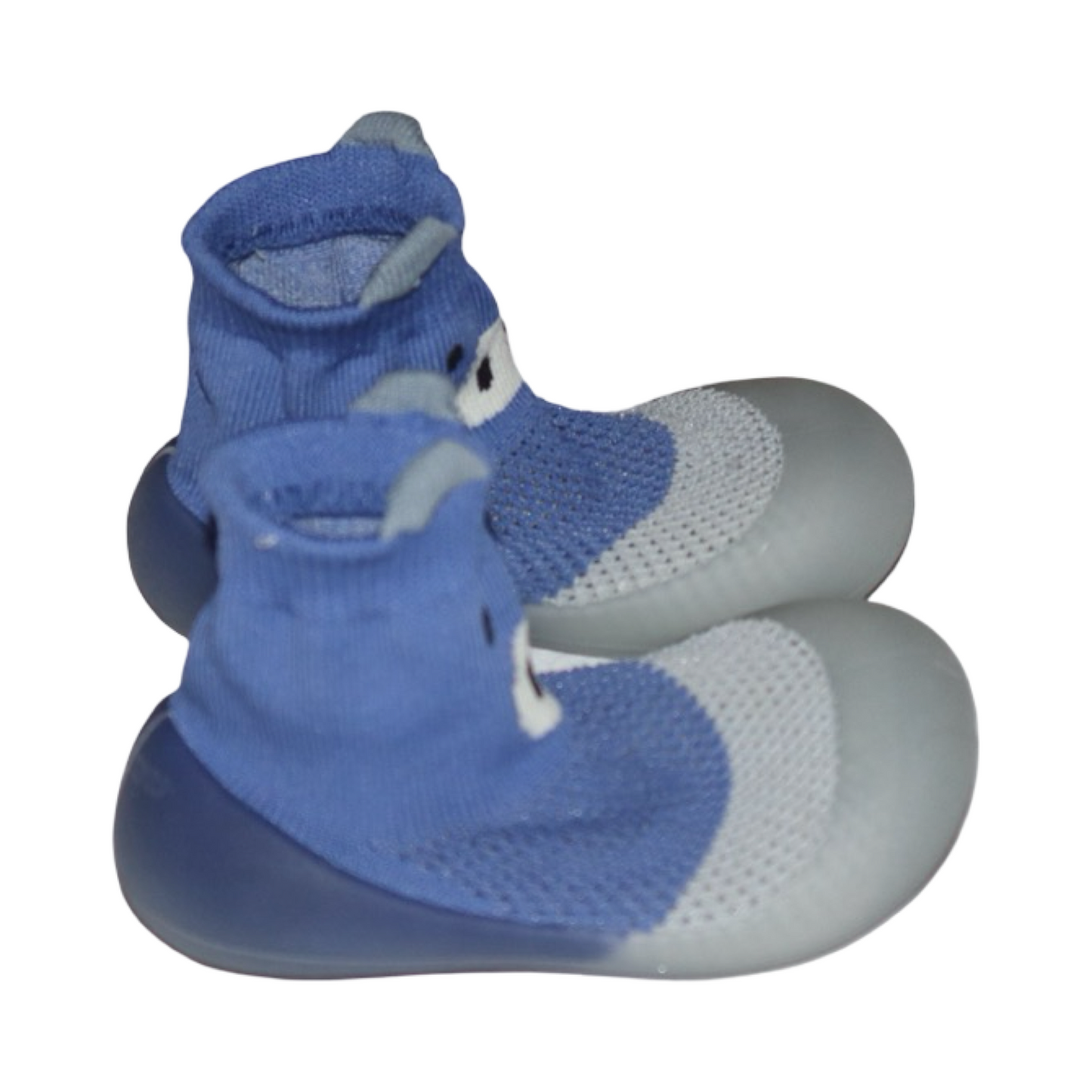 Mockasiner - Storlek 23/24 (Innermått 13.5cm) - Blå & Grå