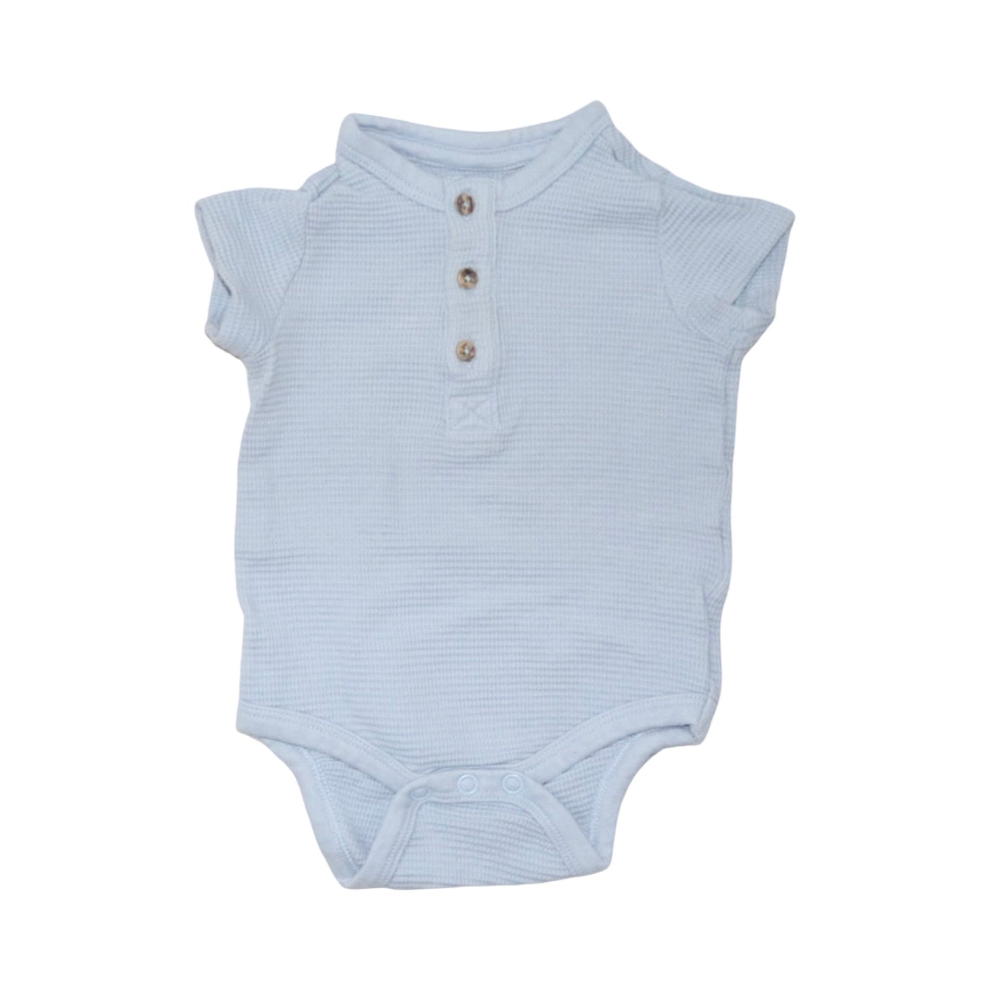 Kortärmad Body (2 Pack) från so cute - Storlek 68 - Ljusblå & Vit