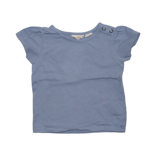 Kortärmad T-shirt från lupilu - Storlek 80 - Blå