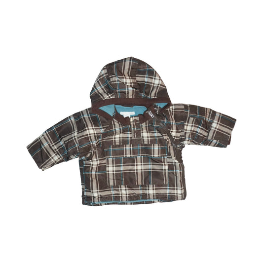 Fodrad Skaljacka från H&M - Storlek 68 - Brun & Vit (Multi)
