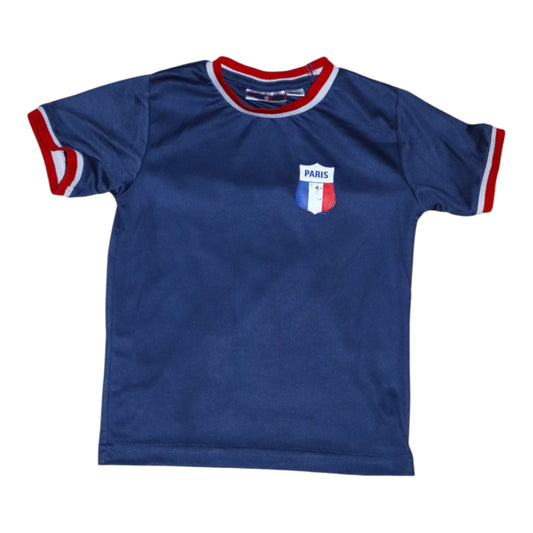 Kortärmad T-shirt - Storlek 86/92 - Mörkblå