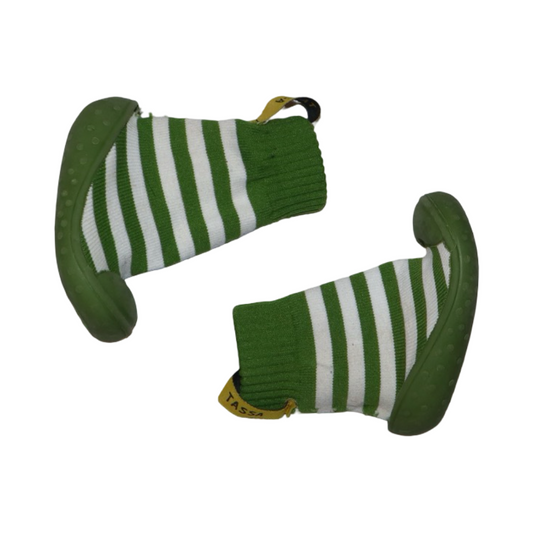 Mockasiner från TASSA - Storlek 20 - Grön & Vit