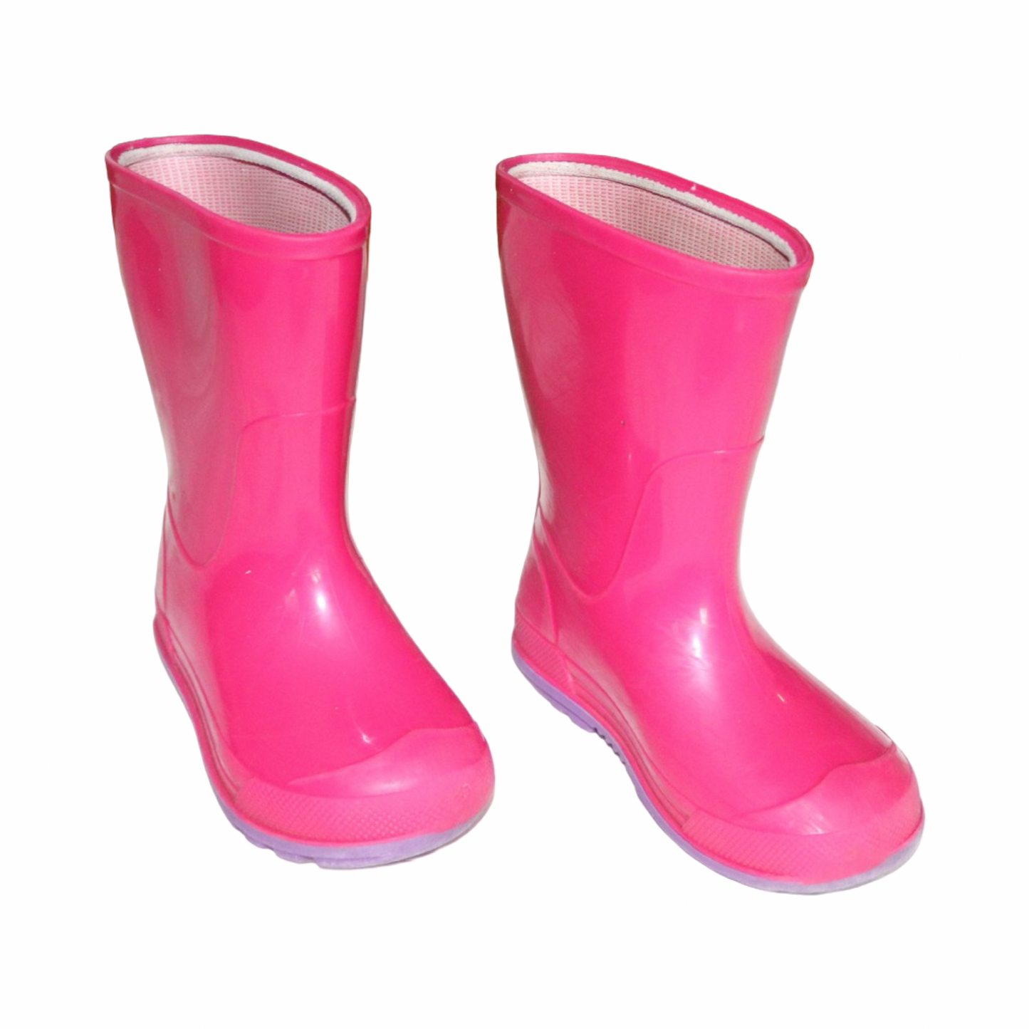 Ofodrade Gummistövlar - Storlek 22/23 (Innermått 14cm) - Rosa & Lila
