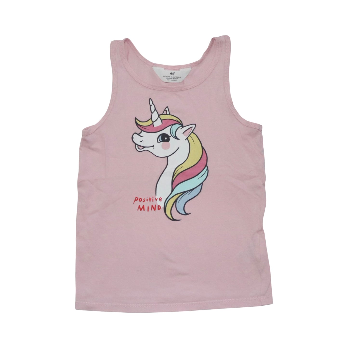 Linne från H&M - Storlek 122/128 - Ljusrosa (Multi)