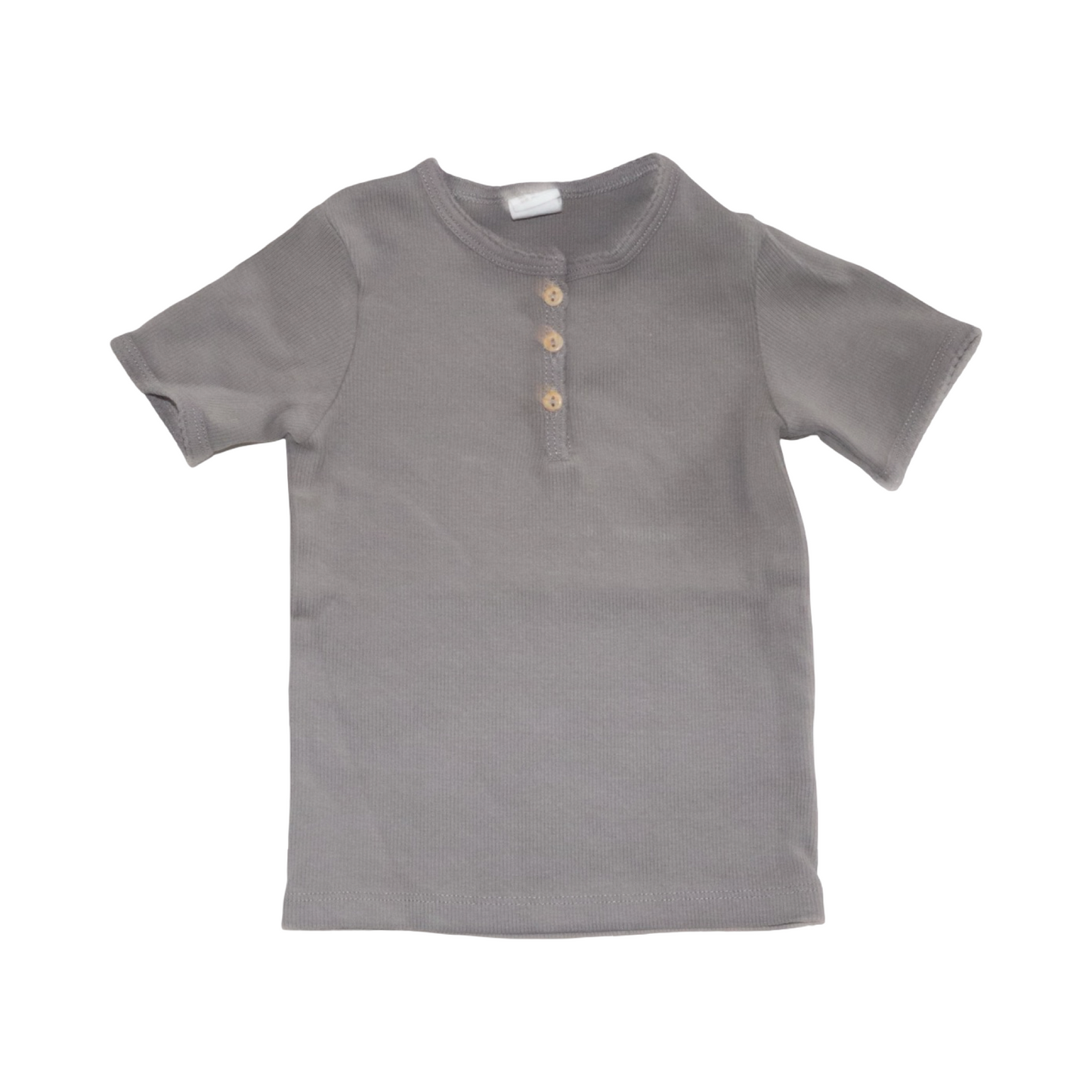 Kortärmad T-shirt (2 Pack) från H&M - Storlek 86 - Grå & Ljusrosa
