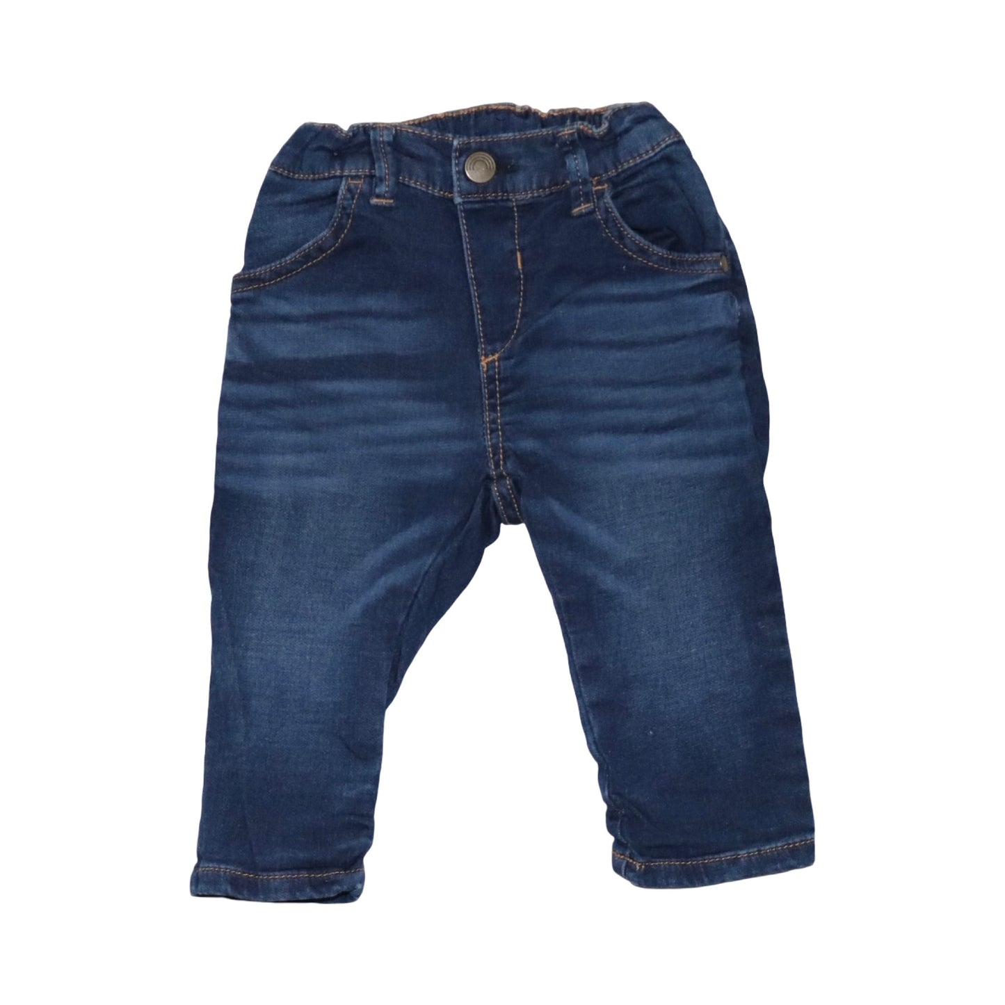 Skjorta & Byxor Matchande Set från L.O.G.G H&M & LINDEX - Storlek 68 - Blå & Vit (Multi)