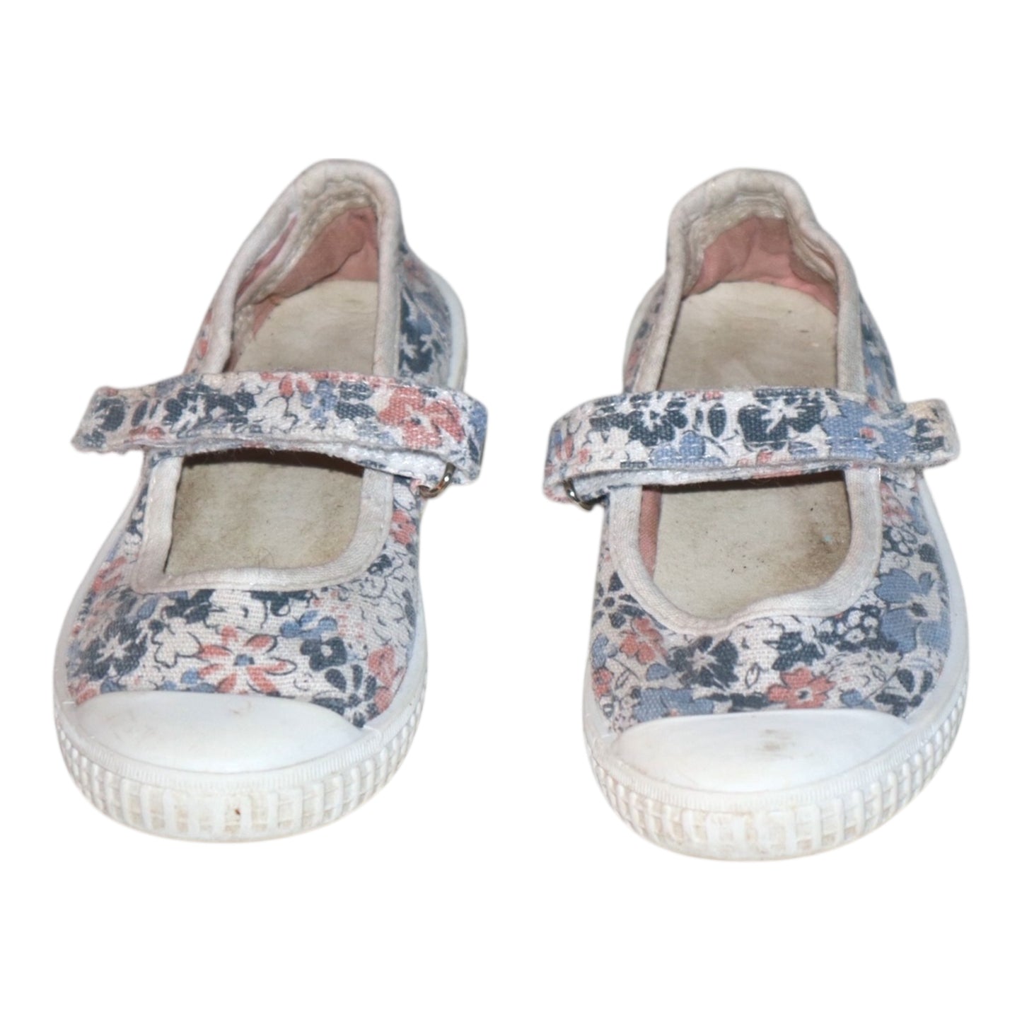 Sandaler - Storlek 25 (Innermått 14cm) - Vit & Blå