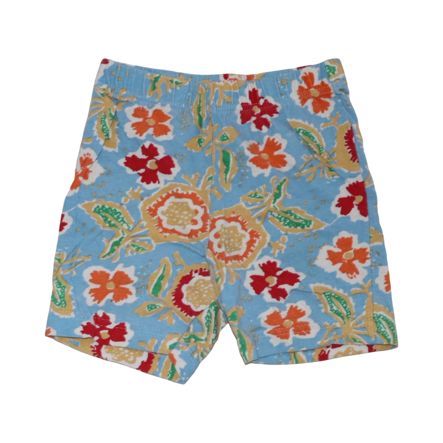 T-shirt & Shorts Matchande Set från H&M - Storlek 80 - Ljusblå & Röd (Multi)